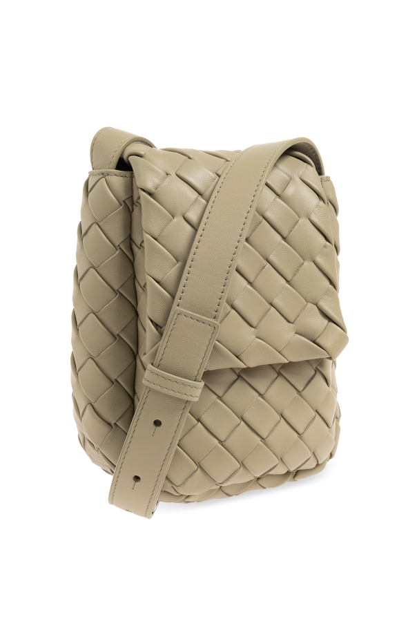 【BOTTEGA VENETA】MINI VERTICAL COBBLE SHOULDER BAG BOTTEGA VENETA | Mini Vertical Cobble Shoulder Bag | BLACK